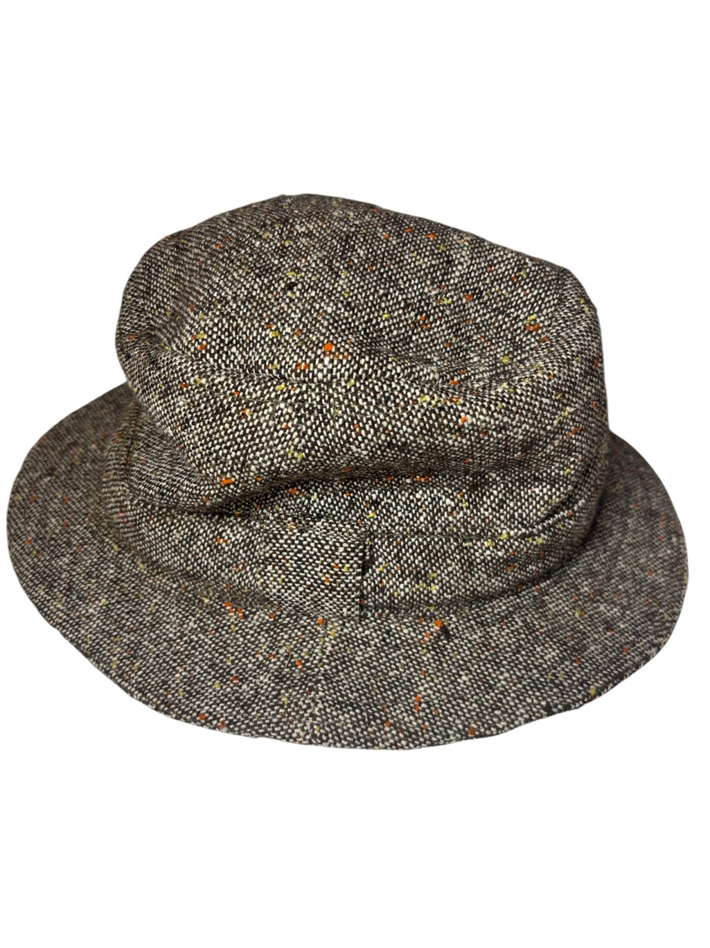Irish Speckled Tweed Bucket Hat - Wool Made In Ireland